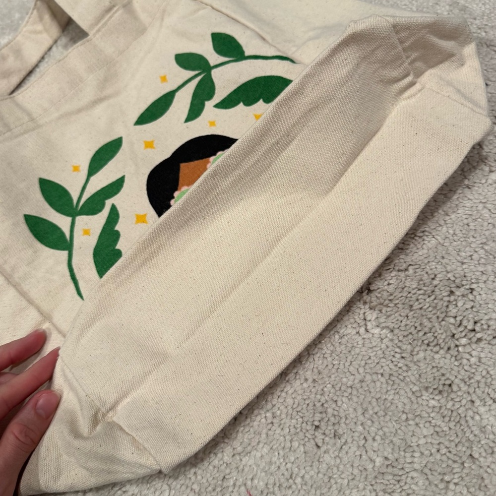 Ulta Beauty Cream Tote with Vibrant Design - Picture 5 of 9